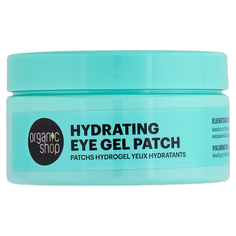 organic shop Hydrating Eye Gel Patch Blue Matcha & Hyaluronic Acid 60 pz